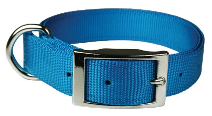 Bravo Dog Collars in Fashion Colors from Leather Brothers